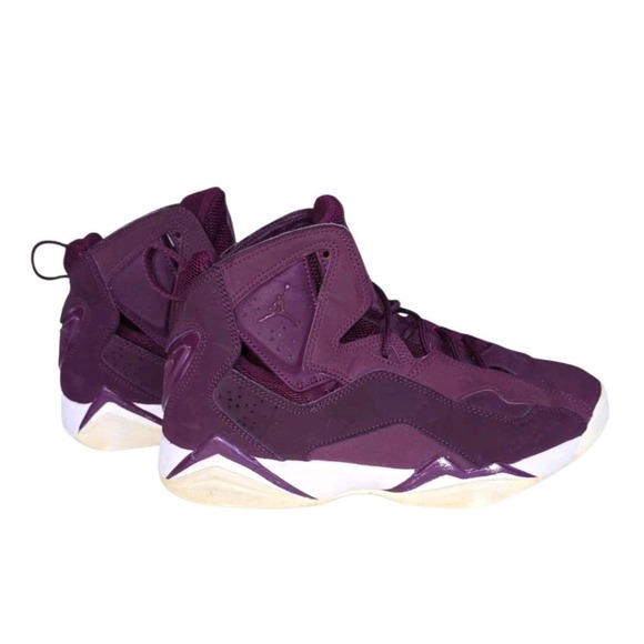 Nike Air Jordan‎ True Flight Bordeaux Mens Size 8 Burgundy Maroon 342964-625 - Picture 1 of 11